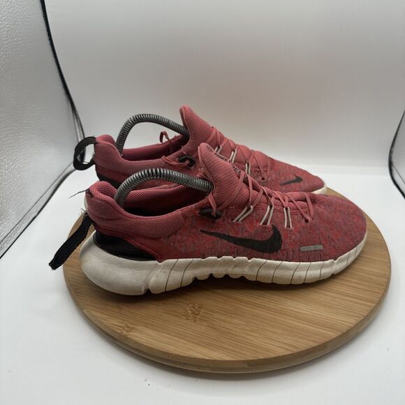 Nike Free Run 5.0 Men’s Size 8 Running Shoes Low Adobe Light Crimson CZ1884-600 - Picture 3 of 8